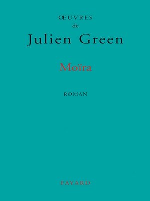 cover image of Moïra